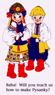 Kids in traditional costumes