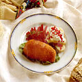 My favorite Ukrainian dish is Chicken-Kiev