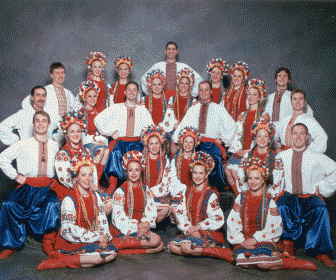 Ukrainian dancers